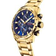 Festina Sport Chrono orologio uomo golden/blu F20541/2