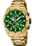 Festina Sport Chrono orologio uomo golden/verde F20541/3