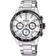 OROLOGIO FESTINA F20560/1 ARGENTO BRACCIALE IN ACIAIO, UOMO