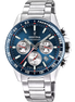 Festina Timeless orologio cronografo uomo silver/blu F20560/2