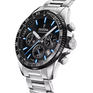 OROLOGIO FESTINA F20560/5 NERO BRACCIALE IN ACIAIO, UOMO
