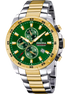 Festina orologio verde bracciale in acciaio uomo F20562/3