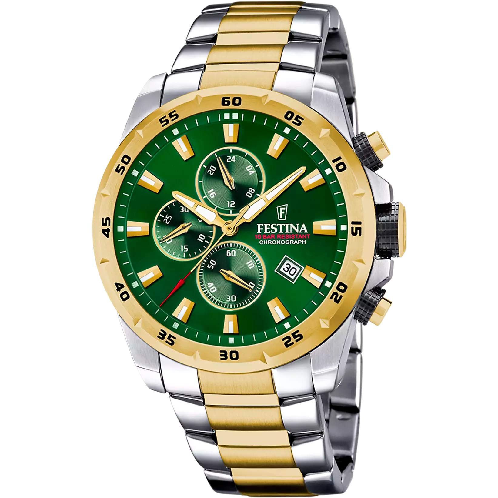 Festina orologio verde bracciale in acciaio uomo F20562/3