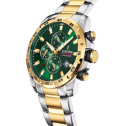 Festina orologio verde bracciale in acciaio uomo F20562/3