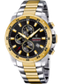 Festina orologio nero bracciale in acciaio uomo F20562/4