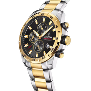 Festina orologio nero bracciale in acciaio uomo F20562/4