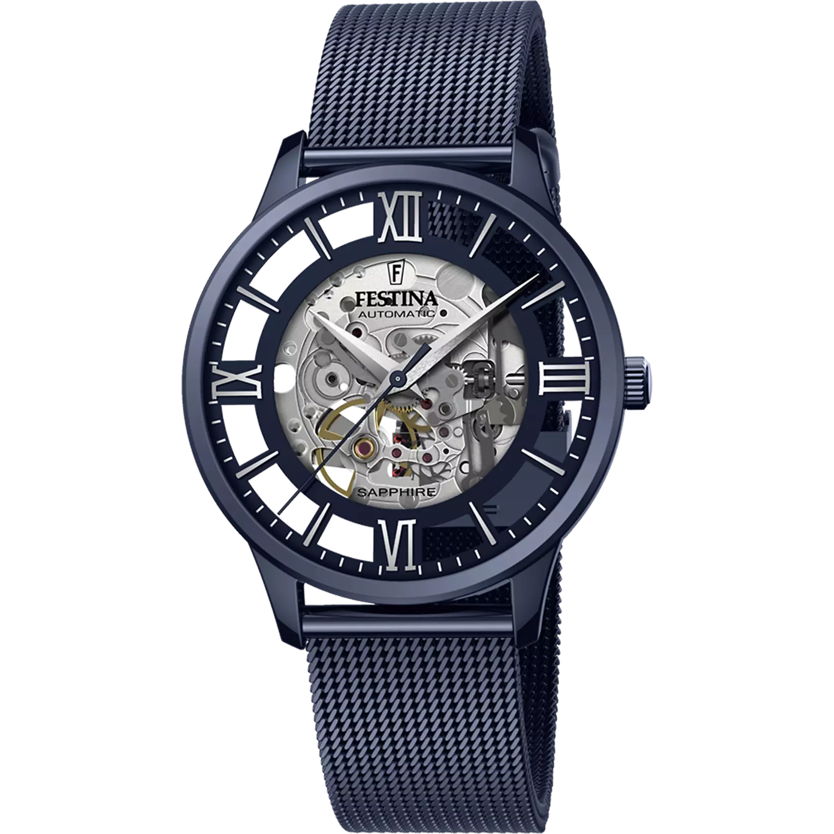 Festina orologio automatico uomo blu F20574/1