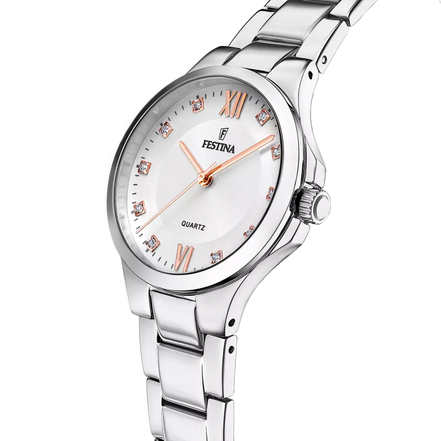 OROLOGIO FESTINA F20582/1 ARGENTO DONNA