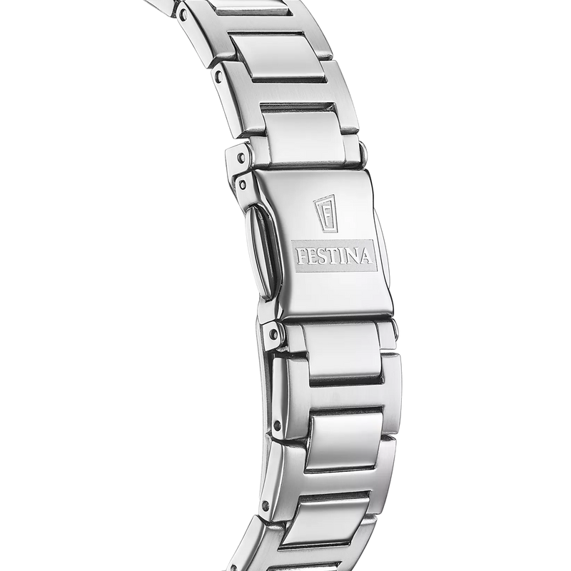 OROLOGIO FESTINA MADEMOISELLE F20583/1 GRIGIO ARGENTO CINTURINO IN ACCIAIO, DONNA