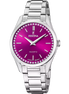 OROLOGIO FESTINA MADEMOISELLE F20583/2 BORDEAUX BRACCIALE IN ACIAIO, DONNA
