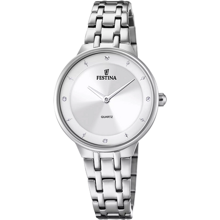 OROLOGIO FESTINA F20600/1 ARGENTO CON CINTURINO IN ACCIAIO, DONNA