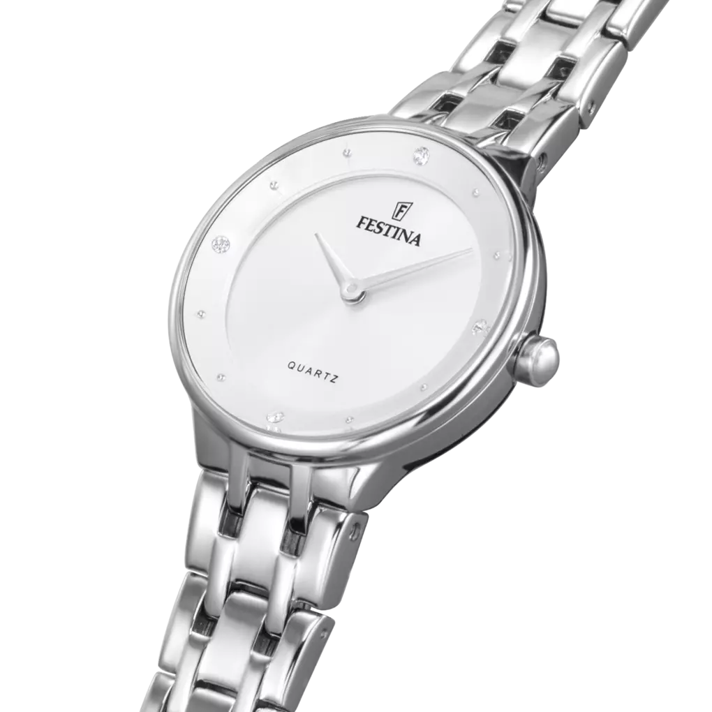 OROLOGIO FESTINA F20600/1 ARGENTO CON CINTURINO IN ACCIAIO, DONNA