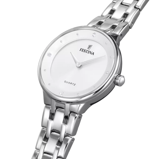 OROLOGIO FESTINA F20600/1 ARGENTO CON CINTURINO IN ACCIAIO, DONNA