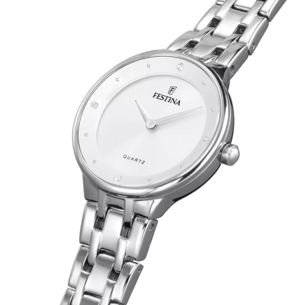 OROLOGIO FESTINA F20600/1 ARGENTO CON CINTURINO IN ACCIAIO, DONNA