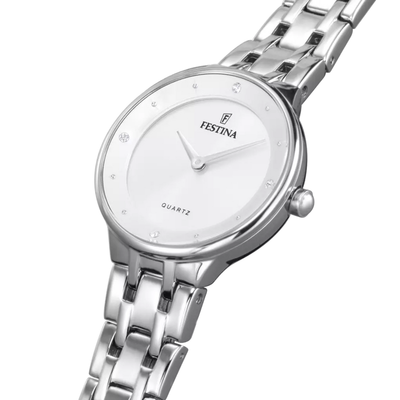 OROLOGIO FESTINA F20600/1 ARGENTO CON CINTURINO IN ACCIAIO, DONNA