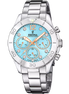 OROLOGIO FESTINA BOYFRIEND COLLECTION F20603/4 AZZURO CINGHIA ACCIAIO INOSSIDABILE 316L, DONNA