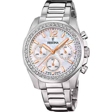 OROLOGIO FESTINA F20606/1 MADREPERLA DONNA