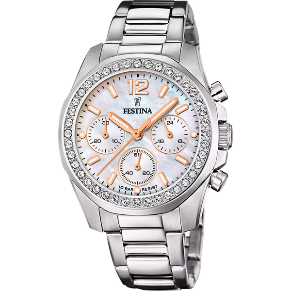 OROLOGIO FESTINA F20606/1 MADREPERLA DONNA