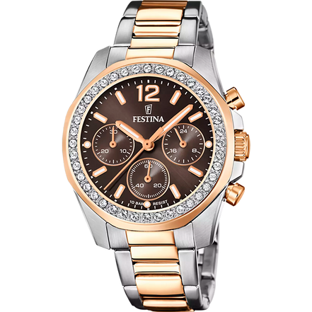 OROLOGIO FESTINA F20608/1 DONNA AL CIOCCOLATO