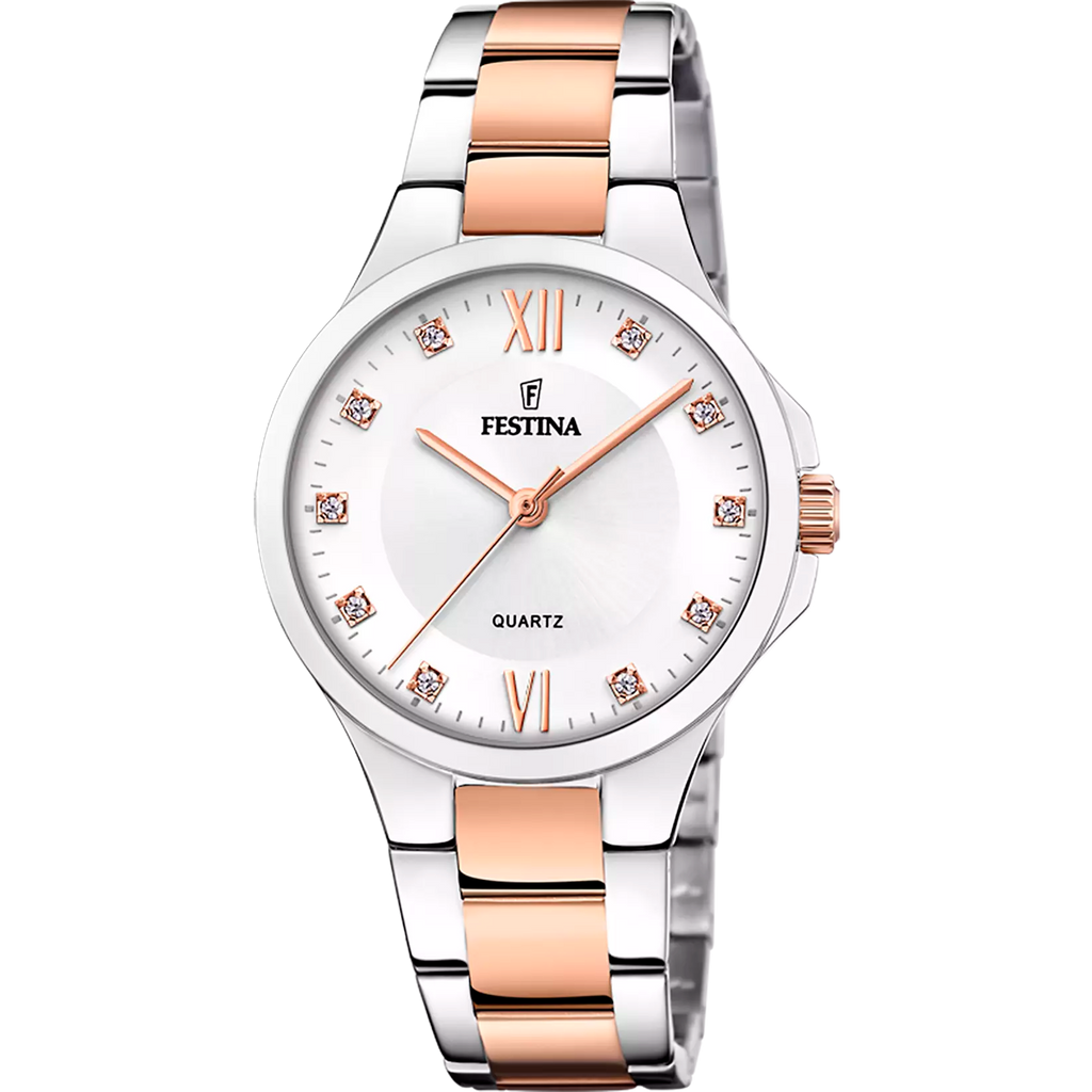 Festina Orologio Uoo F16573/1 Correa Clasico cassa di Acciaio Festina Orologio Uoo F16573/1 Correa Clasico cassa di Acciaio