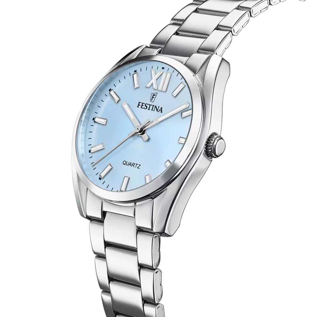 OROLOGIO FESTINA F20622/3 COLLEZIONE ALLEGRIA, CINTURINO IN ACCIAIO BLU, DONNA.