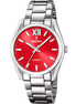 OROLOGIO FESTINA F20622/B COLLEZIONE ALLEGRIA, CINTURINO IN ACCIAIO ROSSO, DONNA.