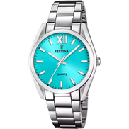 OROLOGIO FESTINA ALEGRIA F20622/D AZZURO BRACCIALE IN ACIAIO, DONNA