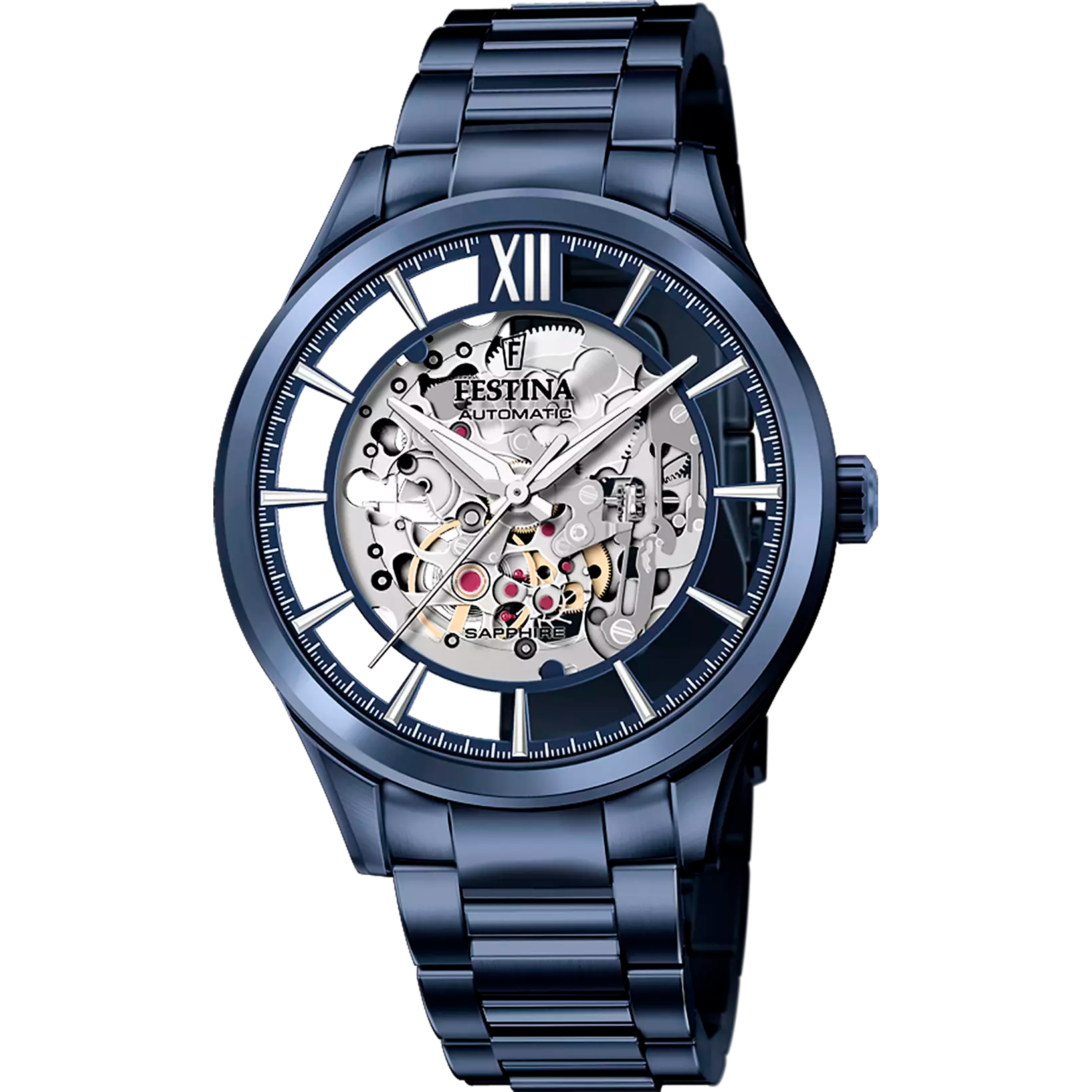 OROLOGIO FESTINA F20631/1 BLU CON CINTURINO IN ACCIAIO INOSSIDABILE 316L, UOMO