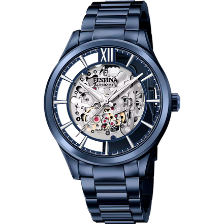 OROLOGIO FESTINA F20631/1 BLU CON CINTURINO IN ACCIAIO INOSSIDABILE 316L, UOMO