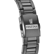 OROLOGIO FESTINA F20632/1 NERO CON CINTURINO IN ACCIAIO INOSSIDABILE 316L, UOMO