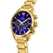 FESTINA - OROLOGIO  TIMELESS CHRONOGRAPH F20633/3 NERO CINTURINO IN ACCIAIO INOSSIDABILE 316L