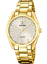 FESTINA - OROLOGIO F20640/1 CHAMPAGNE CINTURINO IN ACCIAIO INOSSIDABILE 316L