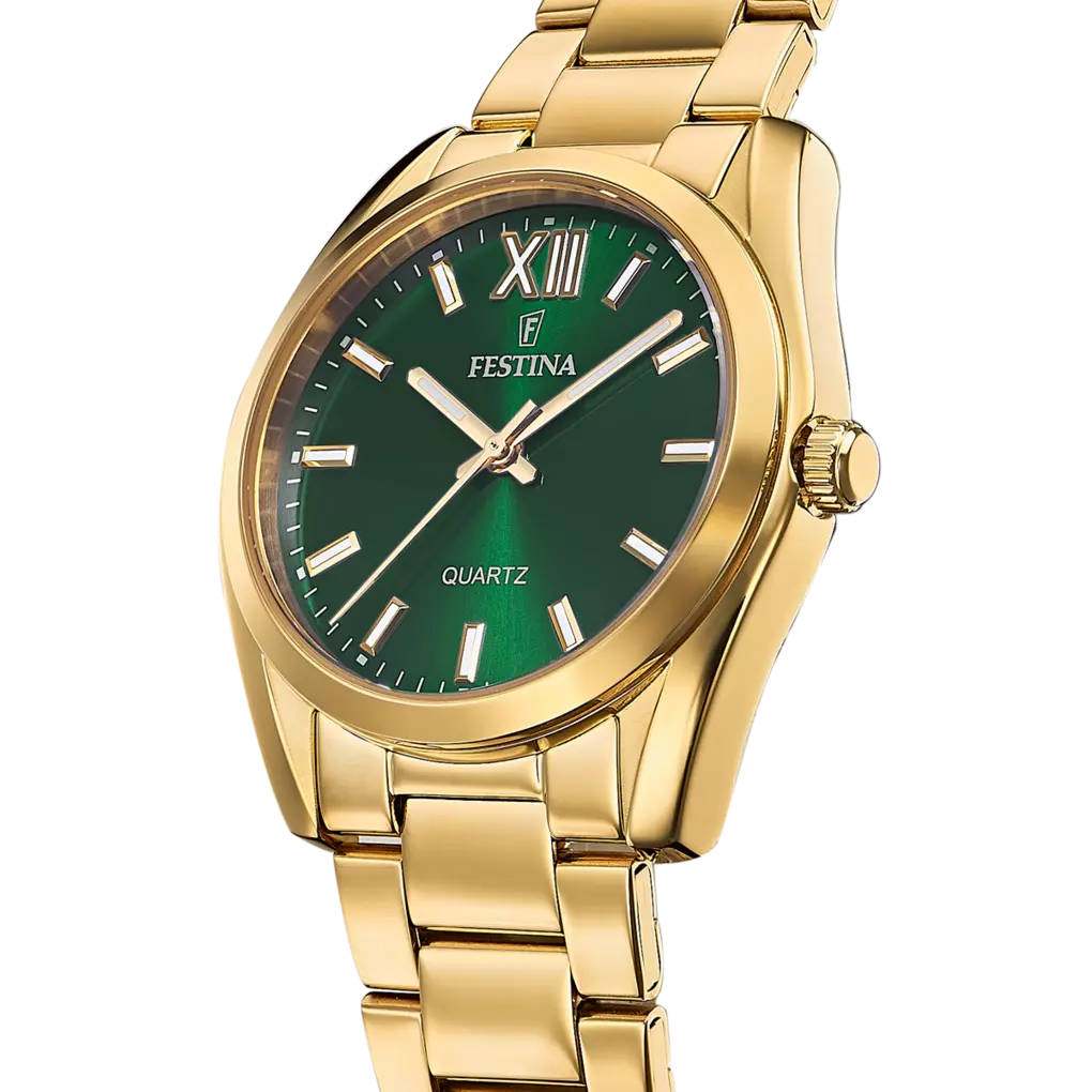 OROLOGIO FESTINA F20640/4 VERDE CINGHIA ACCIAIO INOSSIDABILE 316L, DONNA