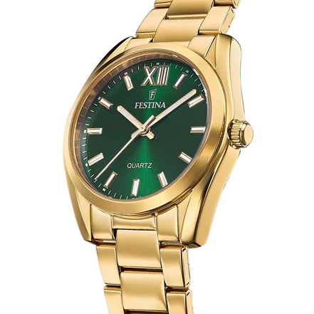 OROLOGIO FESTINA F20640/4 VERDE CINGHIA ACCIAIO INOSSIDABILE 316L, DONNA