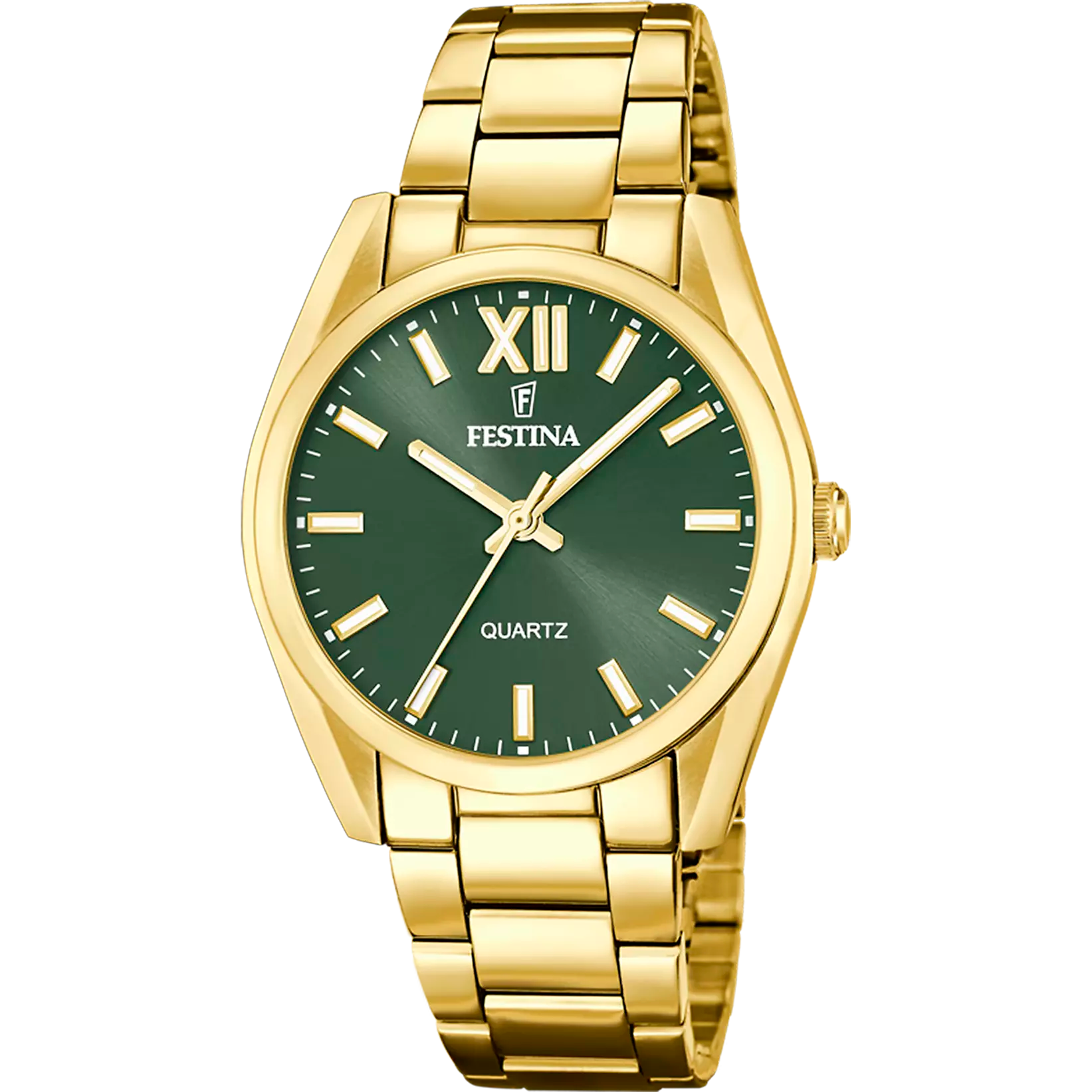 OROLOGIO FESTINA F20640/4 VERDE CINGHIA ACCIAIO INOSSIDABILE 316L, DONNA