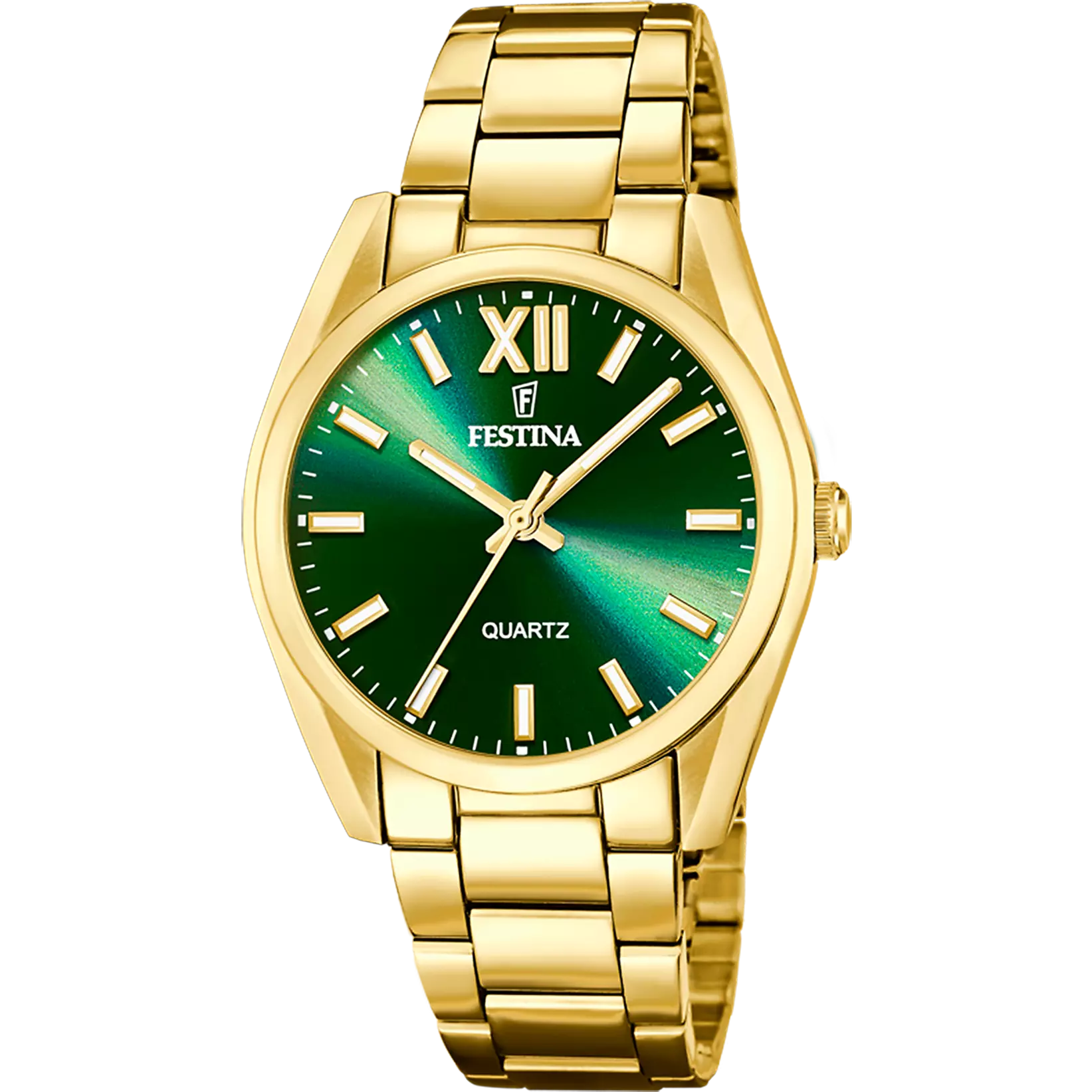 FESTINA - OROLOGIO F20640/9 VERDE CINTURINO IN ACCIAIO INOSSIDABILE 316L