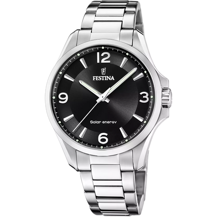 FESTINA PETITE F20656/4 NERO ACCIAIO INOSSIDABILE 316L, UOMO