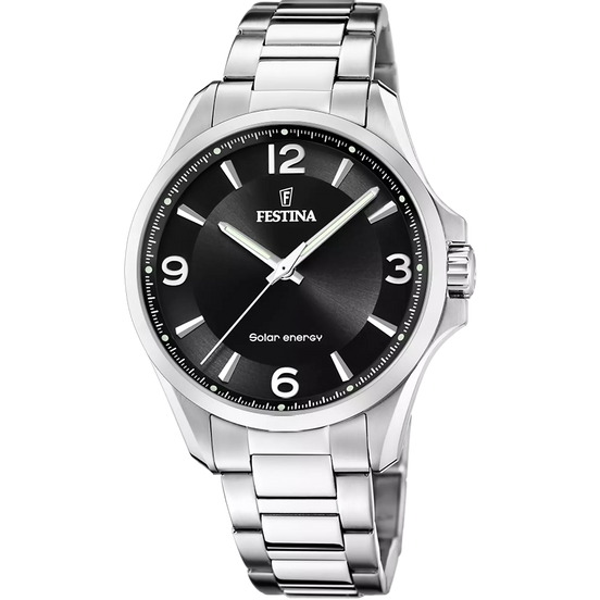 FESTINA PETITE F20656/4 NERO ACCIAIO INOSSIDABILE 316L, UOMO