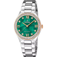 FESTINA PETITE F20658/3 NERO ACCIAIO INOSSIDABILE 316L, DONNA