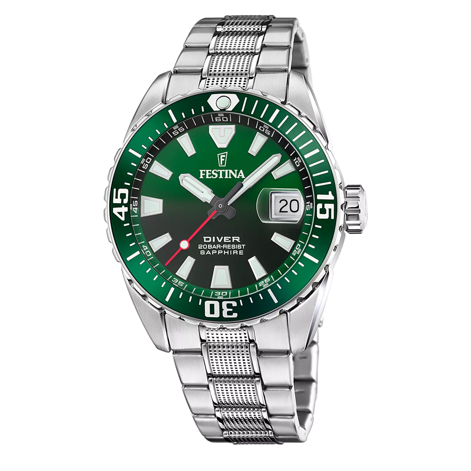 OROLOGIO FESTINA F16716/4 BLU CON CINTURINO IN ACCIAIO INOSSIDABILE 316L, DONNA.
