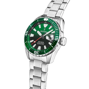 OROLOGIO FESTINA THE ORIGINALS F20669/2 VERDE CINGHIA ACCIAIO INOSSIDABILE 316L, UOMO