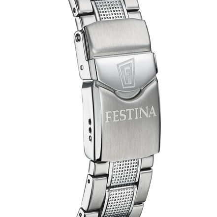 OROLOGIO FESTINA THE ORIGINALS F20669/2 VERDE CINGHIA ACCIAIO INOSSIDABILE 316L, UOMO