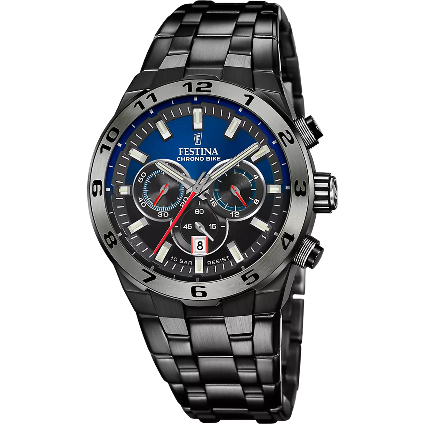 OROLOGIO FESTINA SPECIAL EDITIONS F20673/1 AZZURO CINGHIA ACCIAIO INOSSIDABILE 316L, UOMO