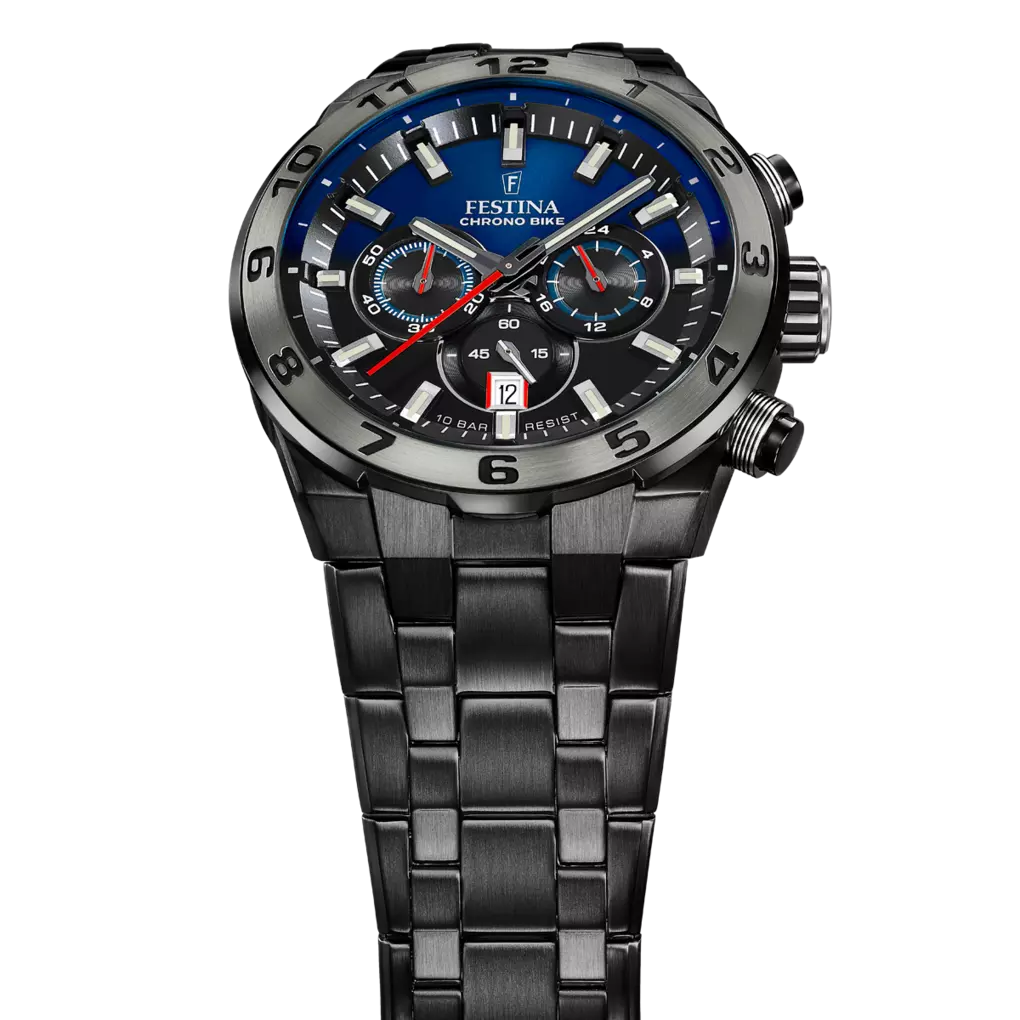 OROLOGIO FESTINA SPECIAL EDITIONS F20673/1 AZZURO CINGHIA ACCIAIO INOSSIDABILE 316L, UOMO