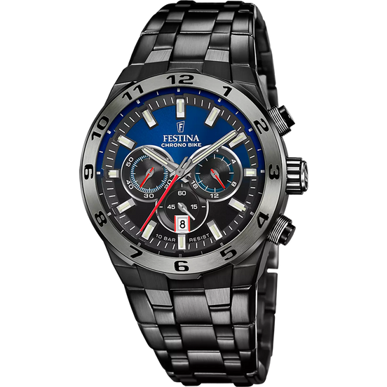 OROLOGIO FESTINA SPECIAL EDITIONS F20673/1 AZZURO CINGHIA ACCIAIO INOSSIDABILE 316L, UOMO