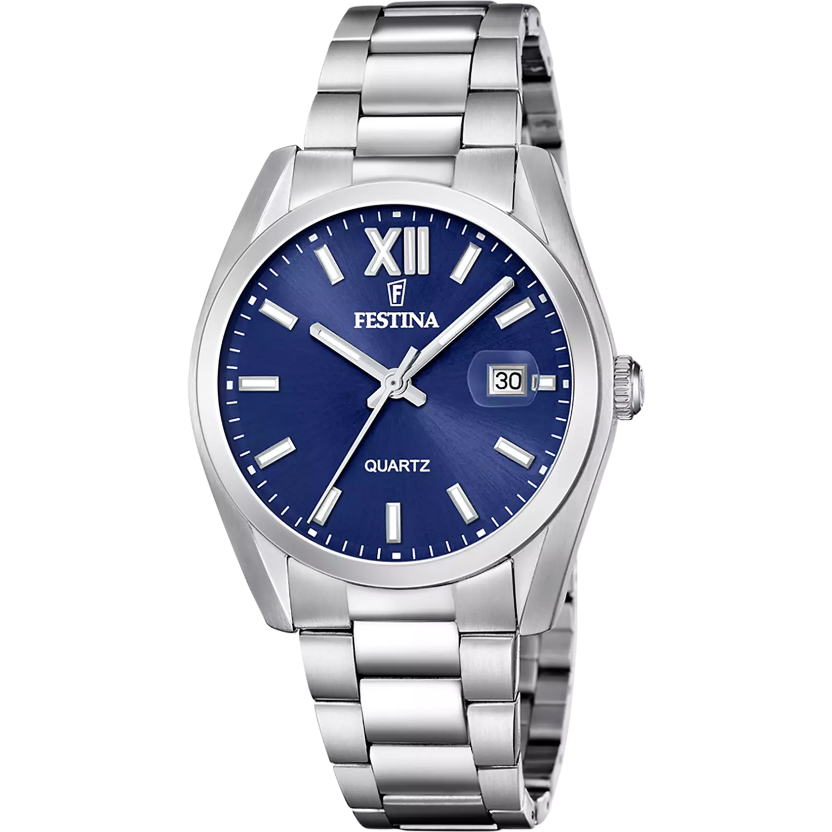 Orologio da Uomo Festina F20707/7 – Eleganza Moderna con Acciaio Inossidabile e Quadrante Azzurro