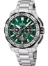 FESTINA - OROLOGIO DA UOMO CHRONO BIKE F20724/3 VERDE CINTURINO IN ACCIAIO