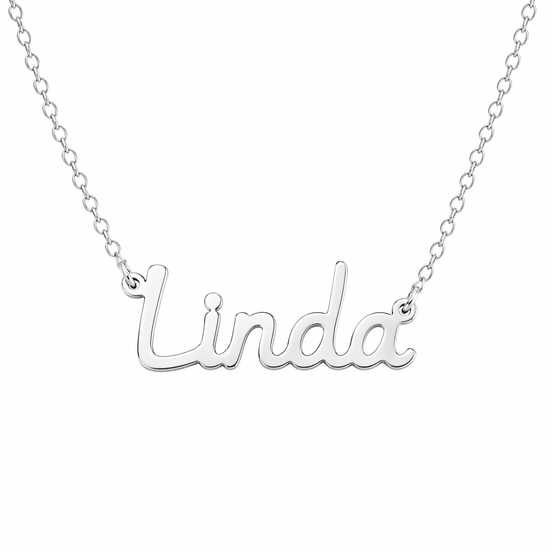 Fico Gioielli - Collana Nome “Linda” in Argento 925