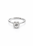 fico gioielli - Anello Solitario con Zircone in Argento 925