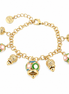 AMO CAPRI - Bracciale in Metallo con campanelle colorate